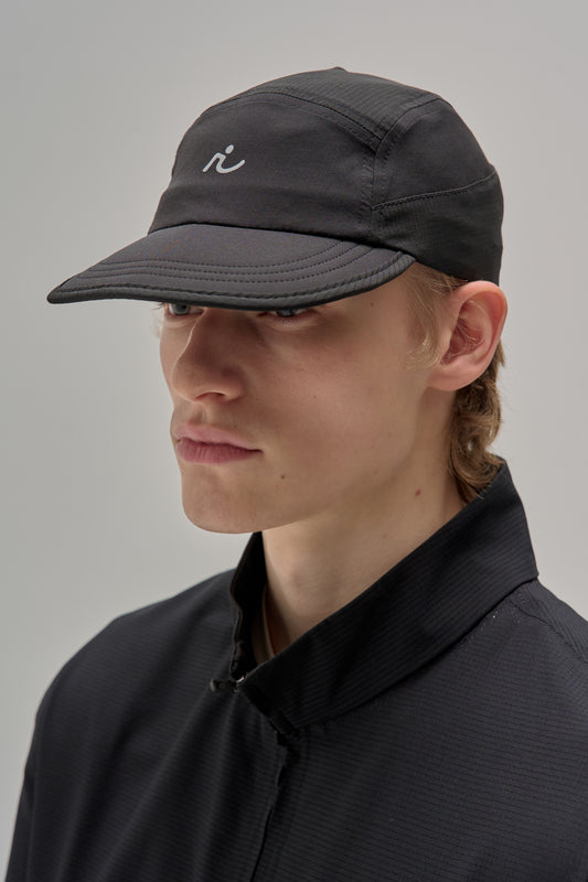RIDAR Tech Shield Cap RA156 Black front view