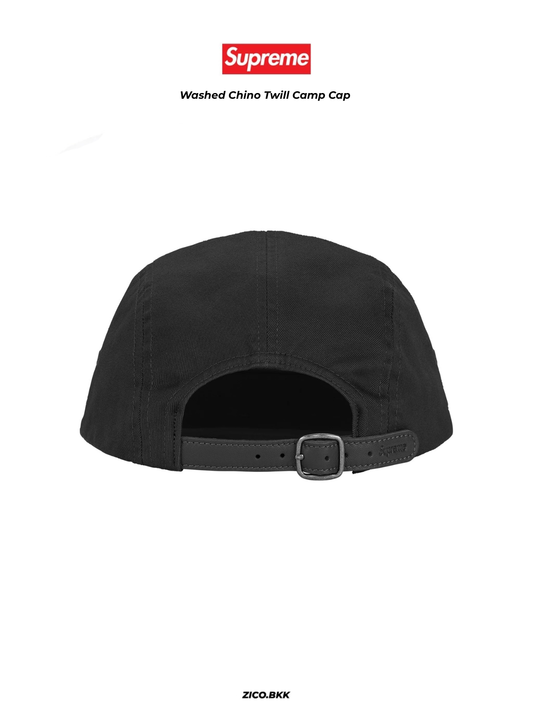 Supreme Washed Chino Twill Camp Cap (SS26)