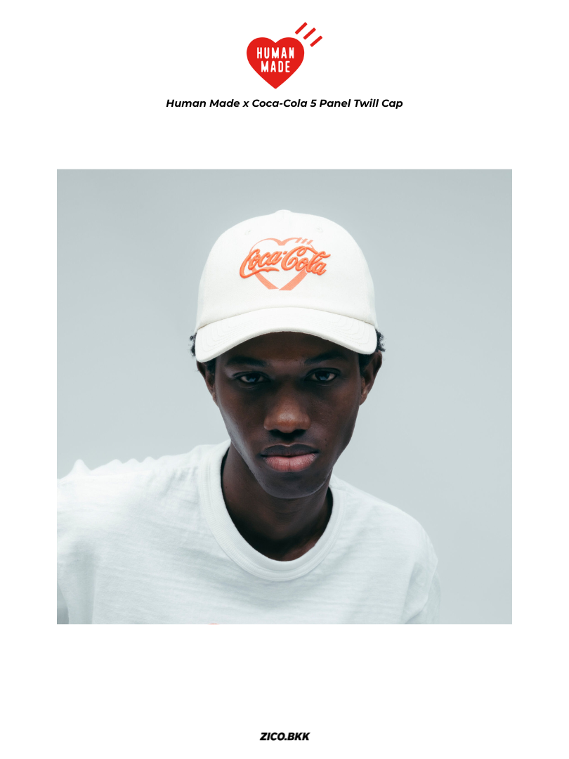 Human Made x Coca-Cola 5 Panel Twill Cap (XX31GD021)
