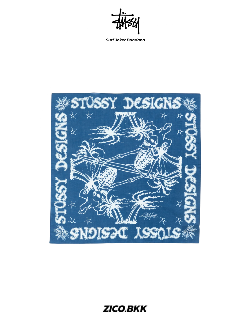 Stussy Surf Joker Bandana