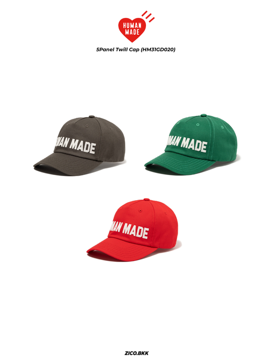 Human Made 5Panel Twill Cap (HM31GD020) - Human Made Cap | ZICO.BKK