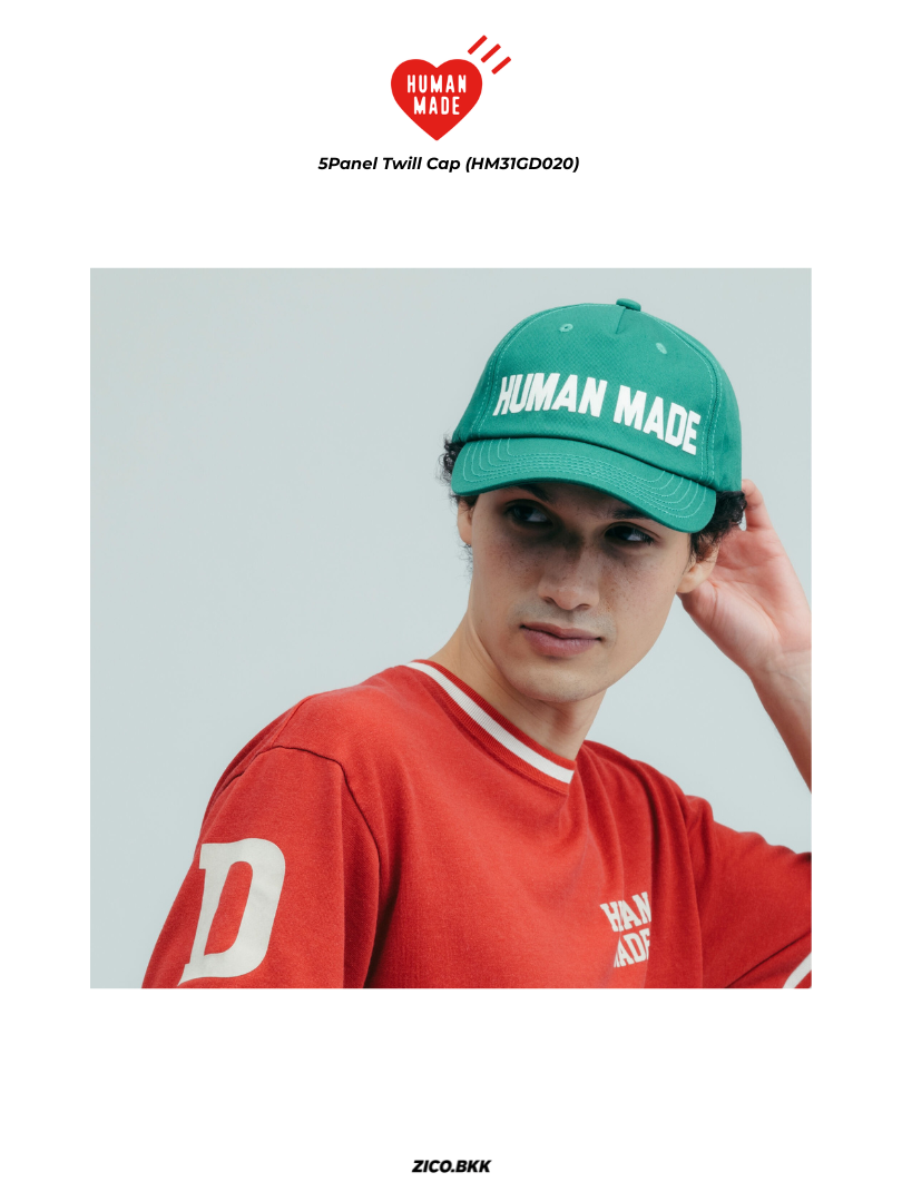 Human Made 5Panel Twill Cap (HM31GD020)