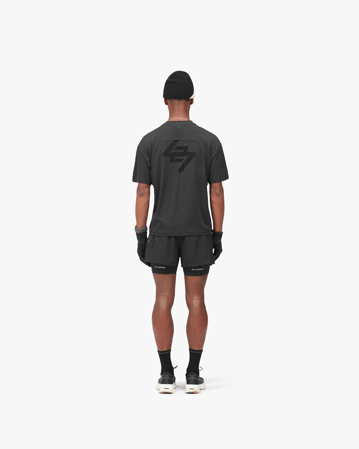 Represent 247 Ghost 2-In-1 Short - Jet Black - Official image 08 | ZICO.BKK