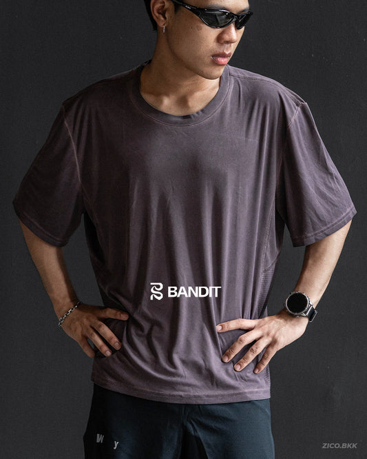 Bandit Men's FrioSoft™ Perforated Box Tee - Espresso