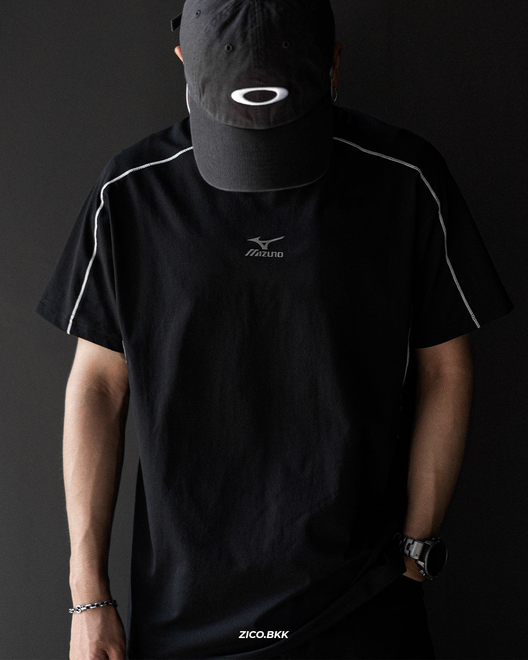 Mizuno Outdoor Logo Tee 2026 (A2CA3505) - Mizuno T-Shirt | ZICO.BKK