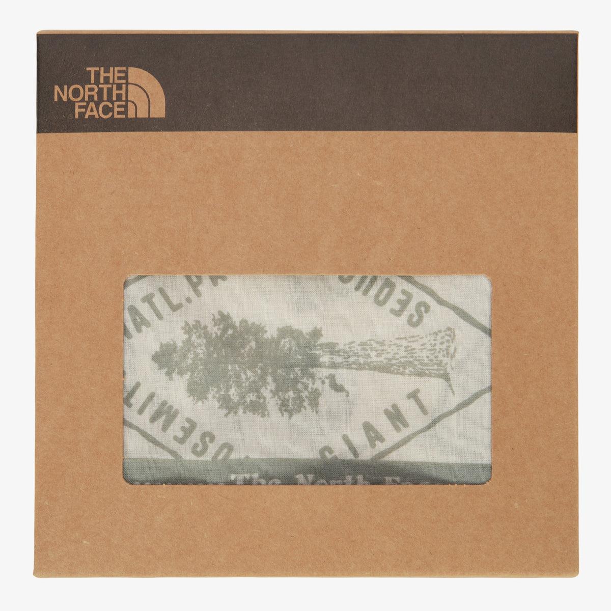 The North Face Bandana Pine Cone - Sand Shell - official 03
