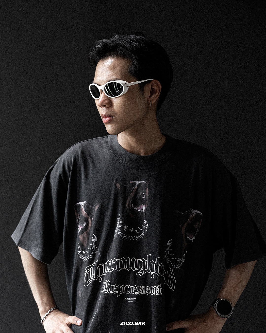 Ridar Fever - White - Ridar Running Sunglasses | ZICO.BKK