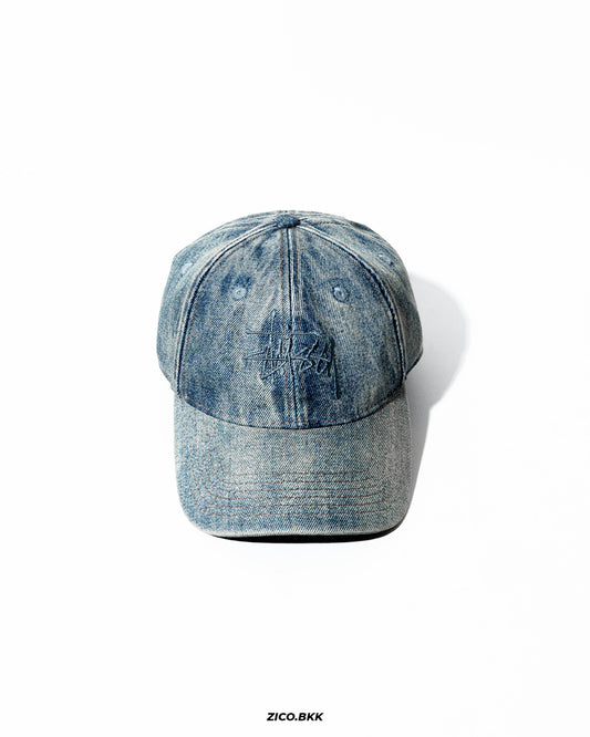 Stussy Low Profile Denim Strapback Cap