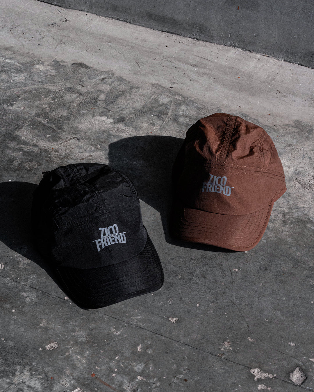 ZICO.FRIEND Logo Cap lifestyle running and streetwear cap