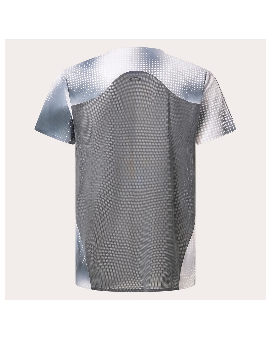 Oakley Pursuit Pro SS Tee - Organic Spots Gray back flat view