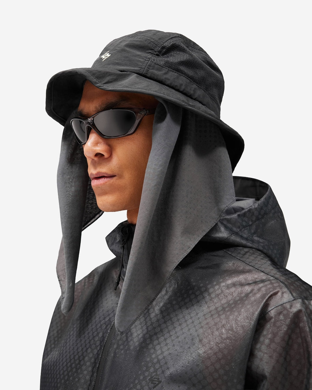 Represent 247 Ultra Bucket Hat - Jet Black - profile