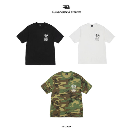 Stussy x Our Legacy Work Shop Surfman Tee Pigment Dyed
