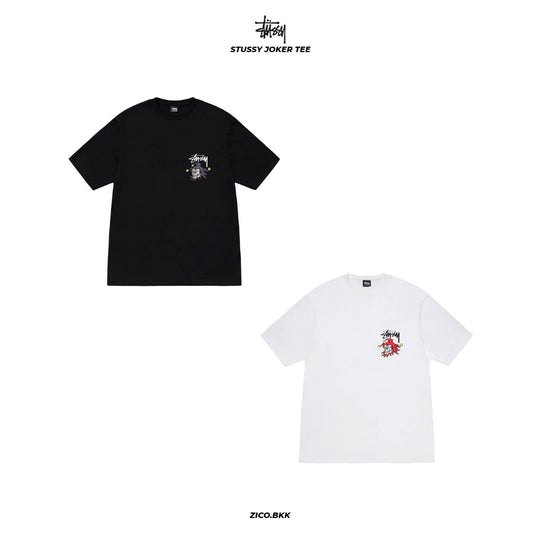 Stussy Joker Tee (Black/White)