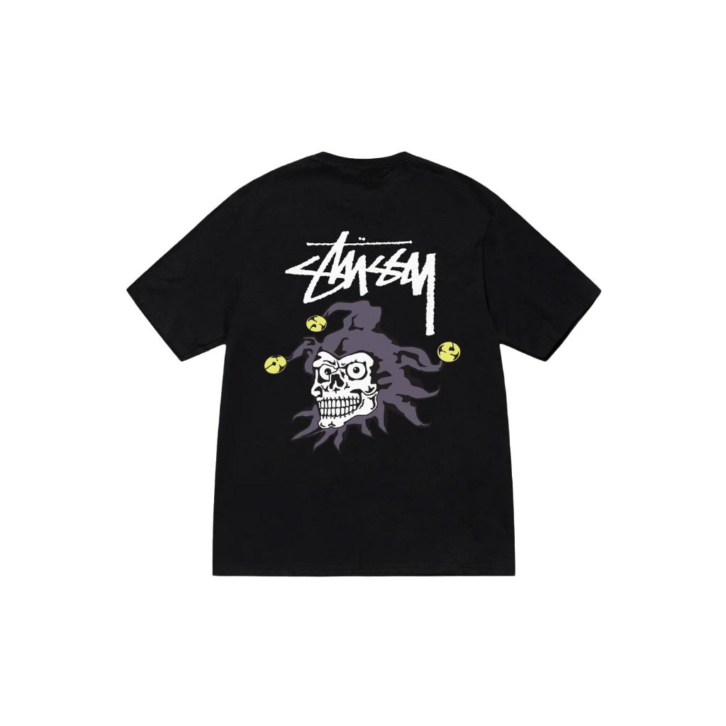 Stussy Joker Tee (Black/White) - Stussy T-Shirt | ZICO.BKK
