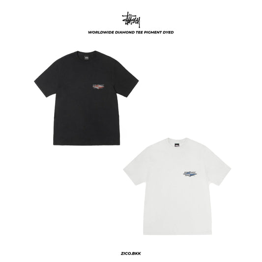 Stussy Worldwide Diamond Tee Pigment Dyed
