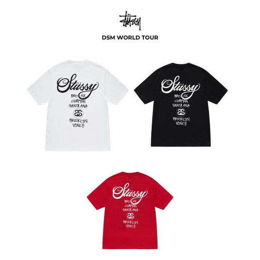 Stussy Dover Street Market World Tour Tee