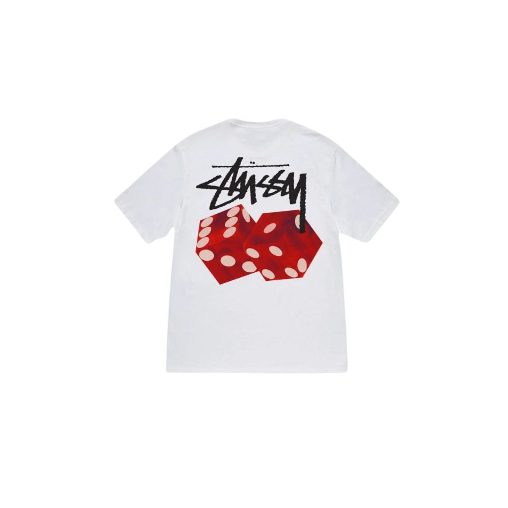 Stussy Dice Out Tee Black/White