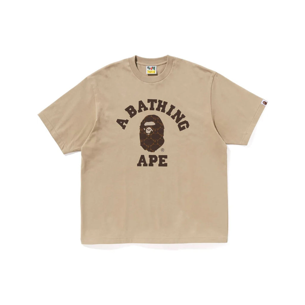 BAPE College Monogram College Relaxed Fit Tee