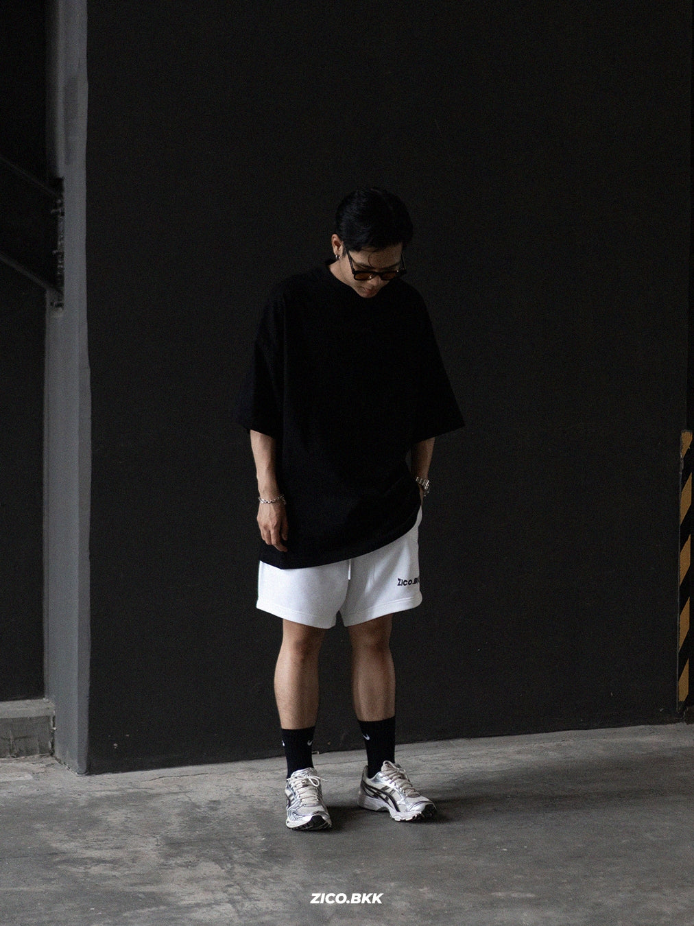 ZICO.BKK Basic Logo French Terry Shorts – Shopee image 9