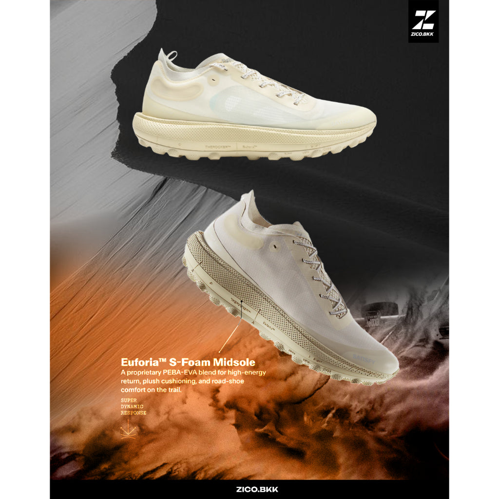 Satisfy TheRocker Performance Running Shoes / รองเท้า Running สุดล้ำจากฝรั่งเศส