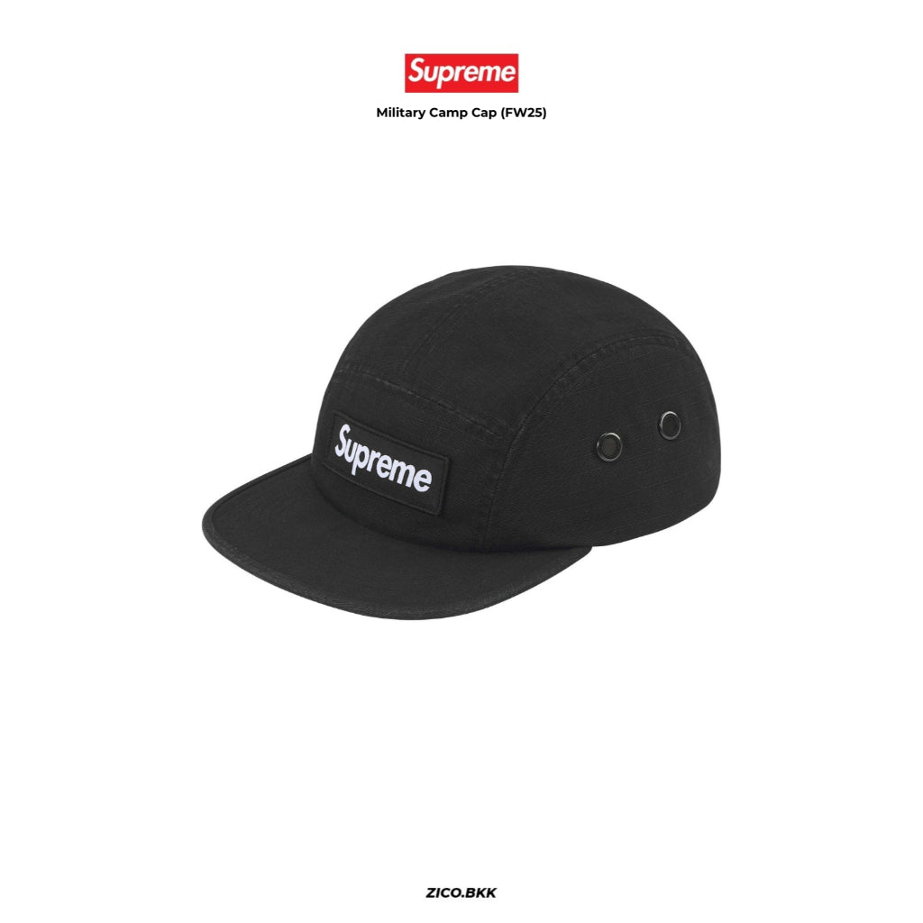 Supreme Military Camp Cap (FW25) - Supreme Cap | ZICO.BKK