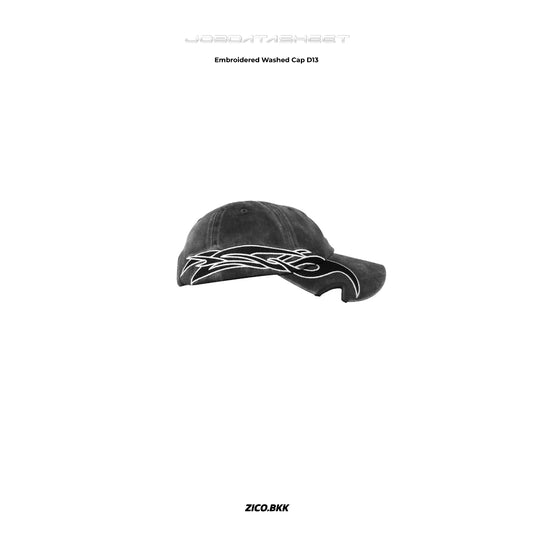 Jobdatasheet Embroidered Washed Cap D13