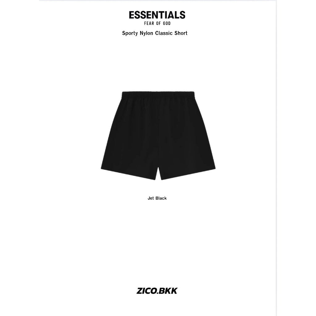Essentials Sporty Nylon Classic Short (FW25)