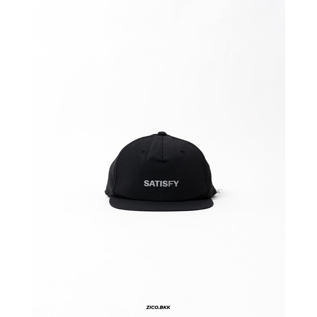 Satisfy PeaceShell™ 5‑Panel Pinch Cap (Satisfy Logo สะท้อนแสง)