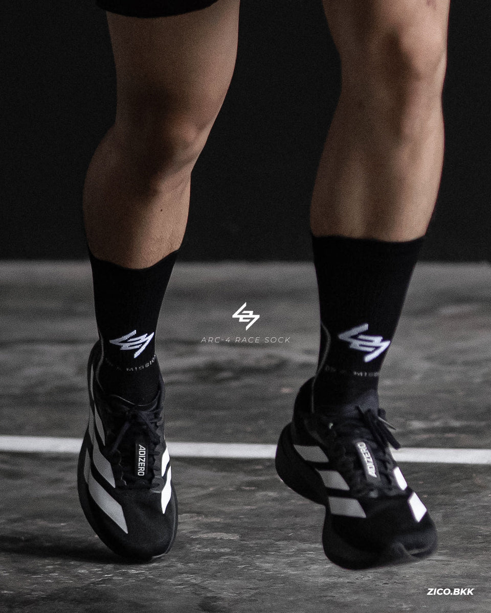 Represent 247 Arc-4 Race Sock รีวิวถุงเท้าวิ่งสาย Hybrid: Performance + Style แบบ ZICO.BKK