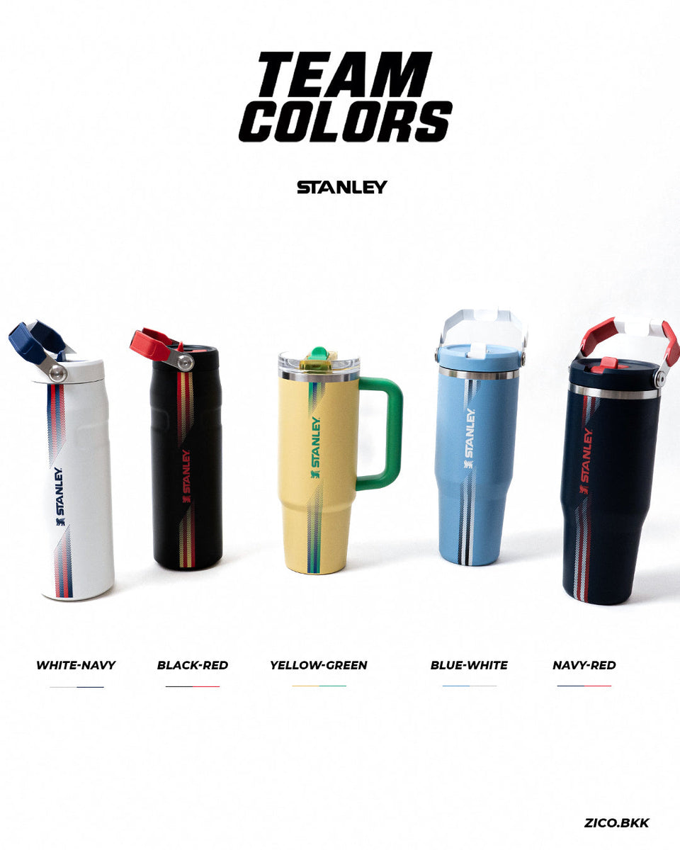 Stanley Football Collection Team Colors lineup เทียบ Quencher ProTour IceFlow AeroLight ทุกสี