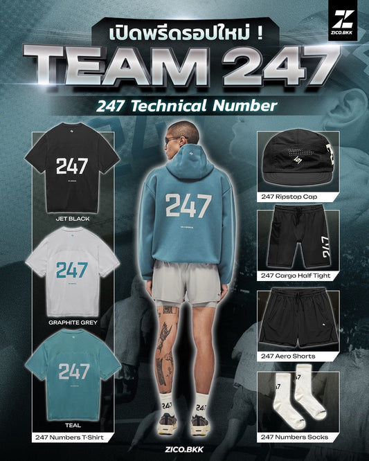 TEAM 247 Technical Numbers at ZICO.BKK