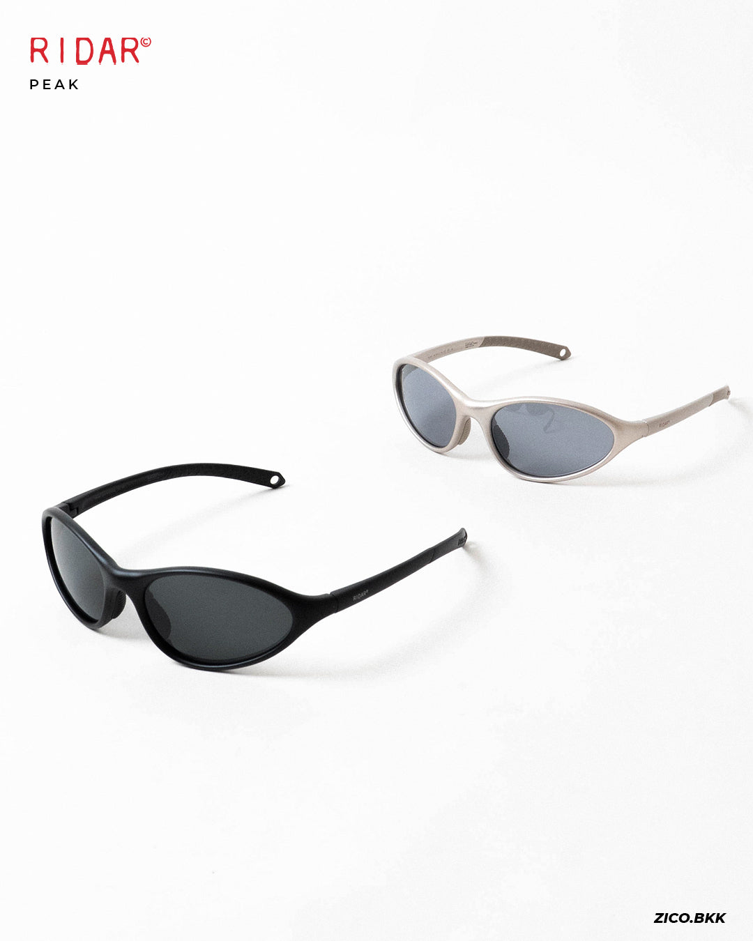 RIDAR Peak R170 Semi Black และ R187 Universal Gold รีวิวเปรียบเทียบแว่นวิ่งสองสี