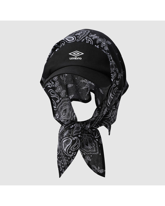 ZICO.BKK | correction | umbro-pattern-scarf-sun-cap-black | 01