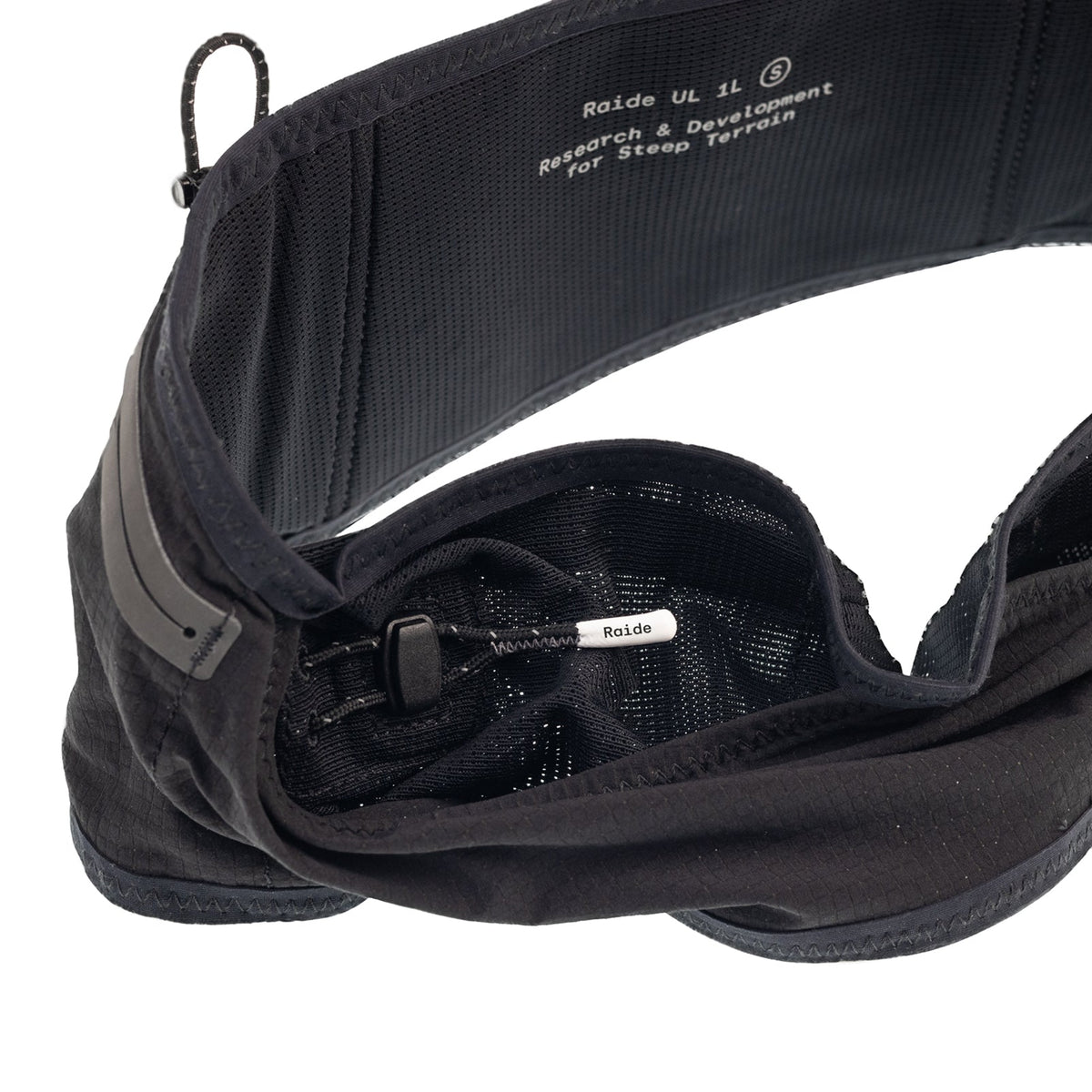 RAIDE UL 1L Running Belt - Black - Official image 05 | ZICO.BKK