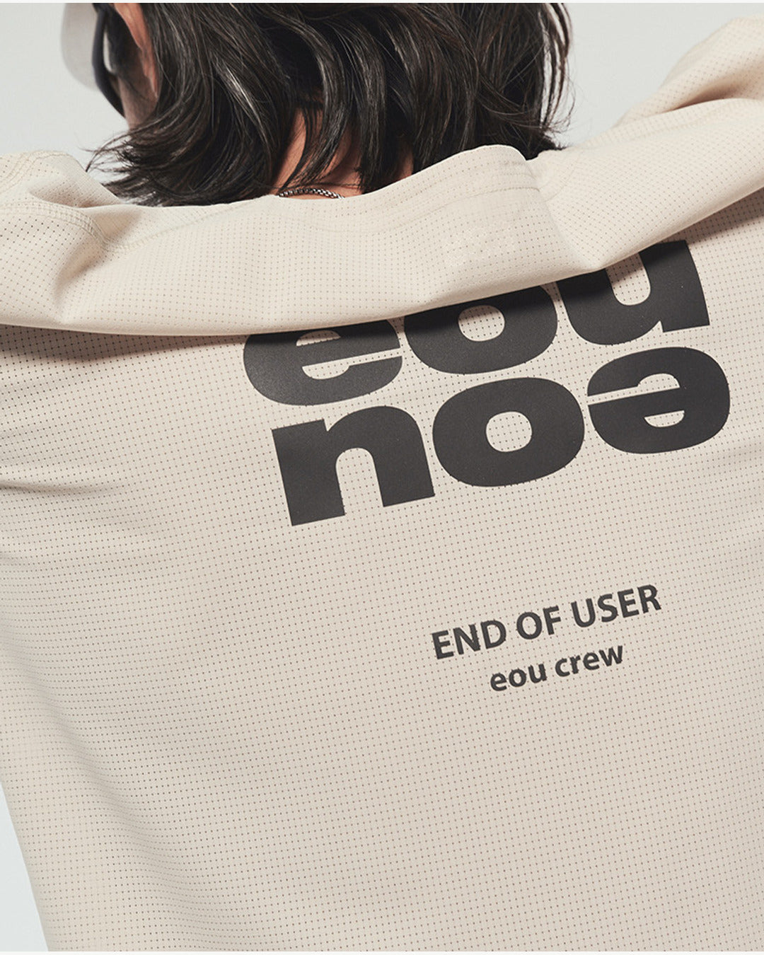 EOU AIRGRID LS001 Cream - back graphic detail
