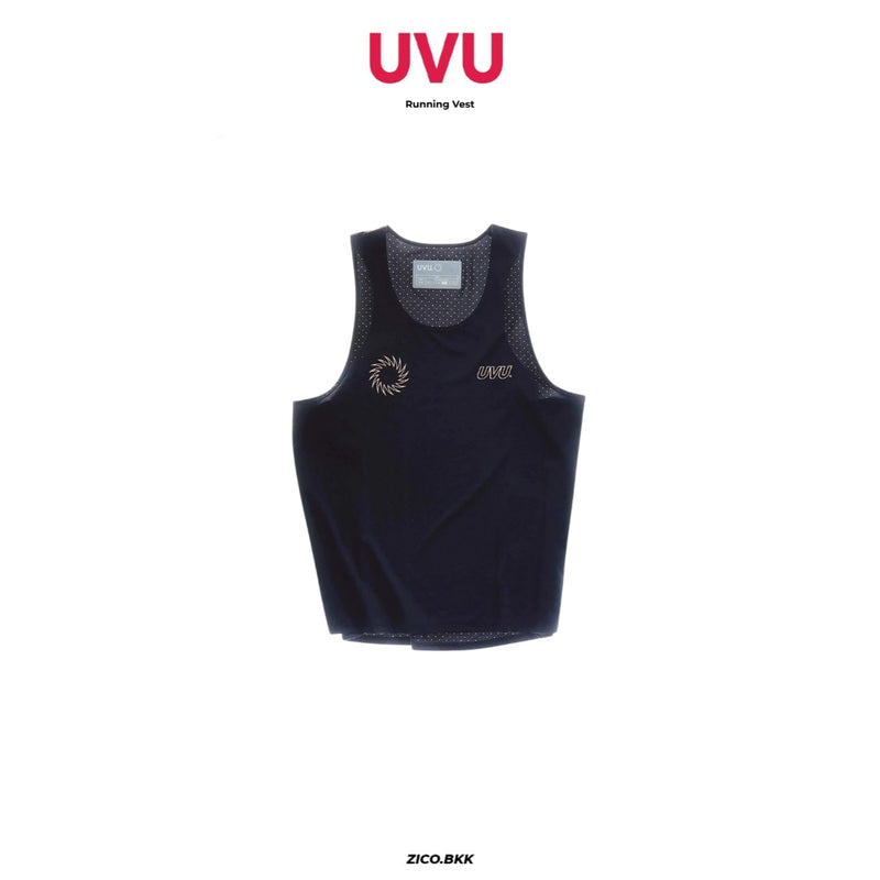 UVU Running Vest Black - UVU Running Vest | ZICO.BKK