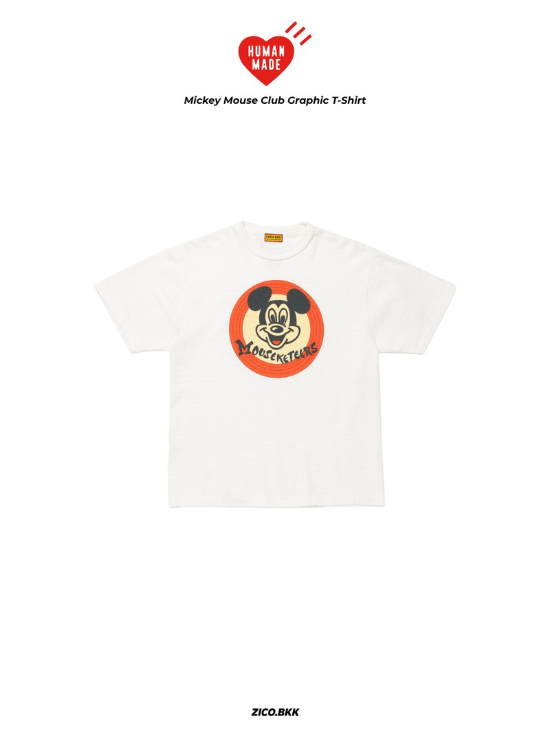 Human Made Mickey Mouse Club Graphic T-Shirt