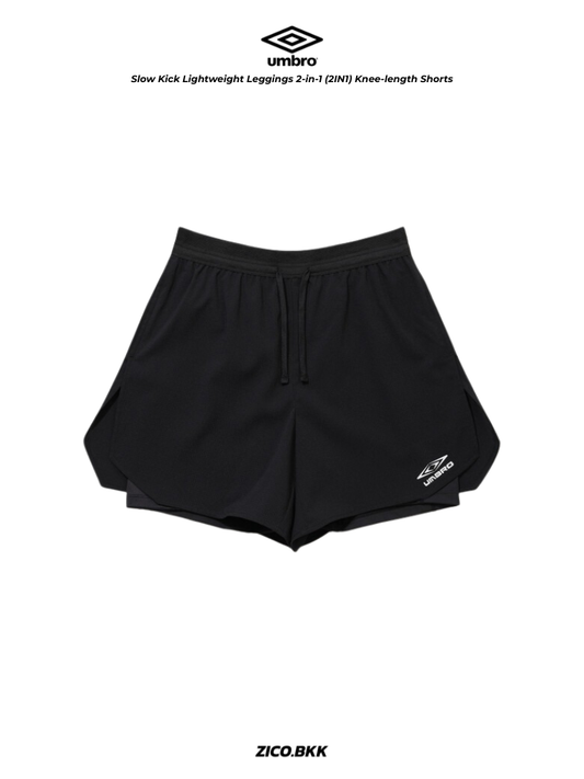 Umbro Slow Kick Lightweight Leggings 2-in-1 (2IN1) Knee-length Shorts - Umbro Shorts | ZICO.BKK