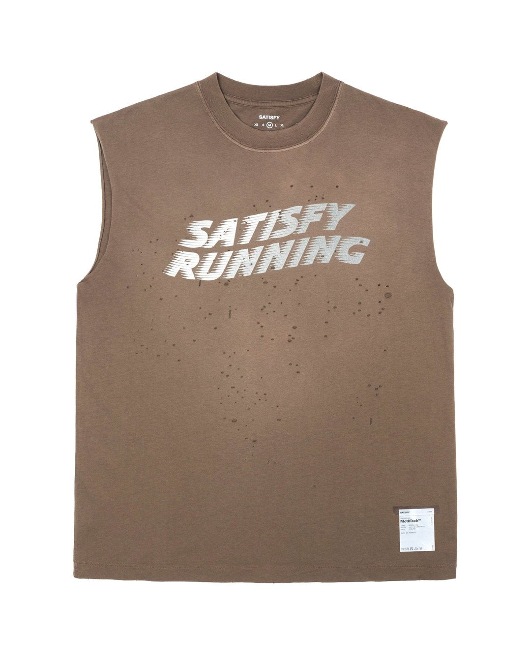 Satisfy MothTech Muscle Tee - Sun Bleached Rain Drum | Sun Bleached Rain Drum | official 1