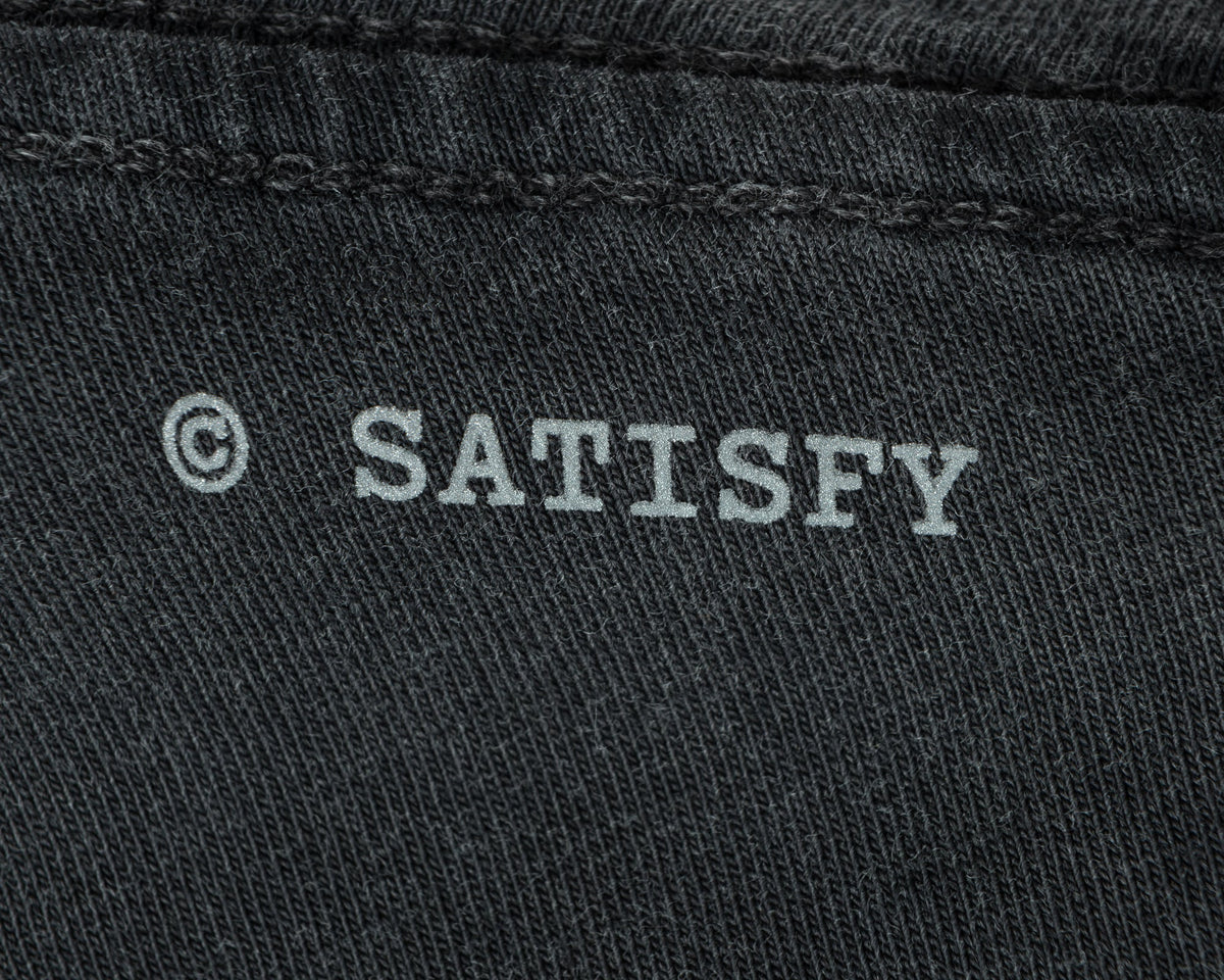 Satisfy MothTech T-Shirt Women's - Aged Black (21002-00A35) - original official view 6