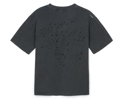Satisfy MothTech T-Shirt - Aged Black Airbrush Glitter - Aged Black - second view