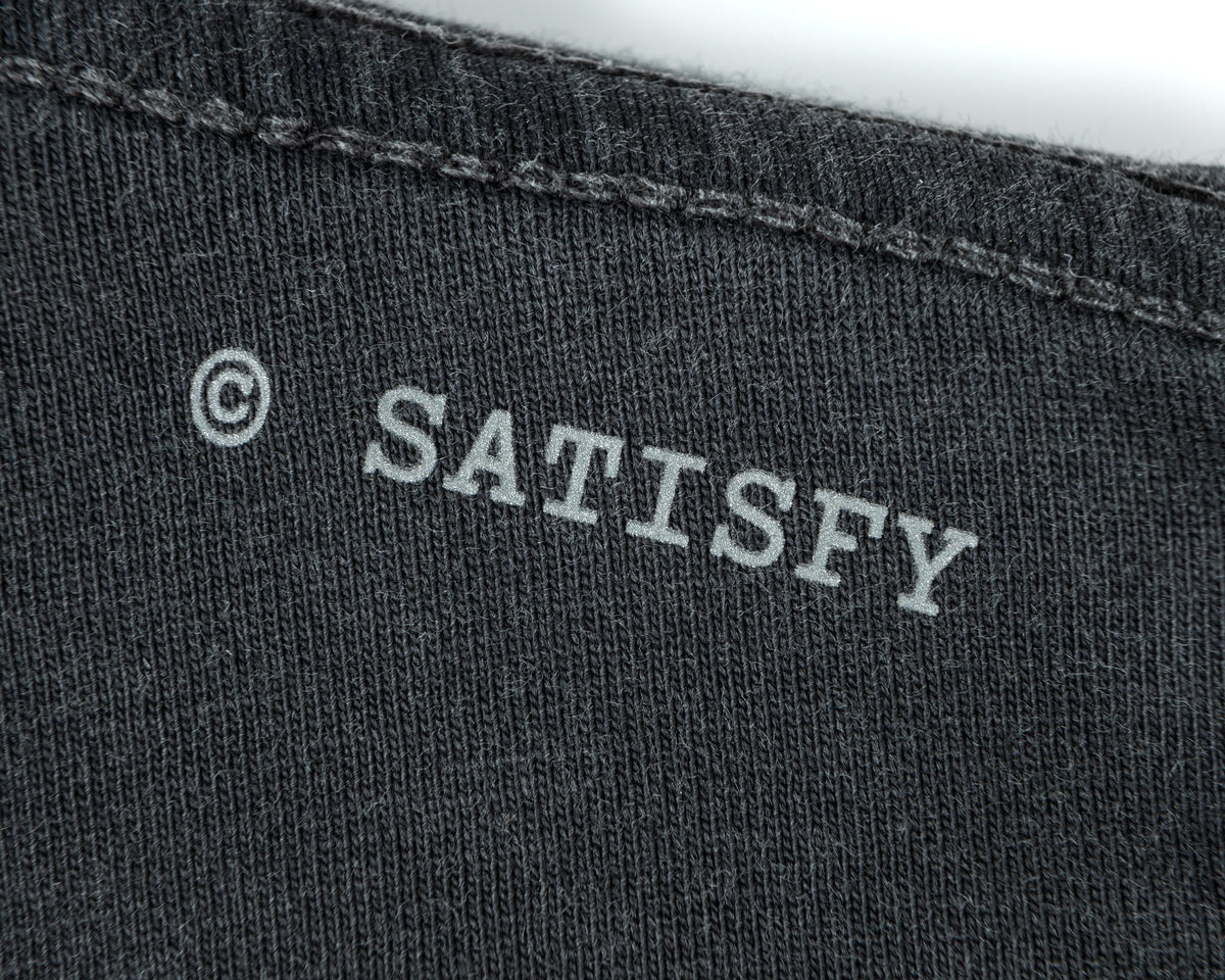 Satisfy MothTech T-Shirt Women's - Aged Black (21002-00A38) - original official view 6