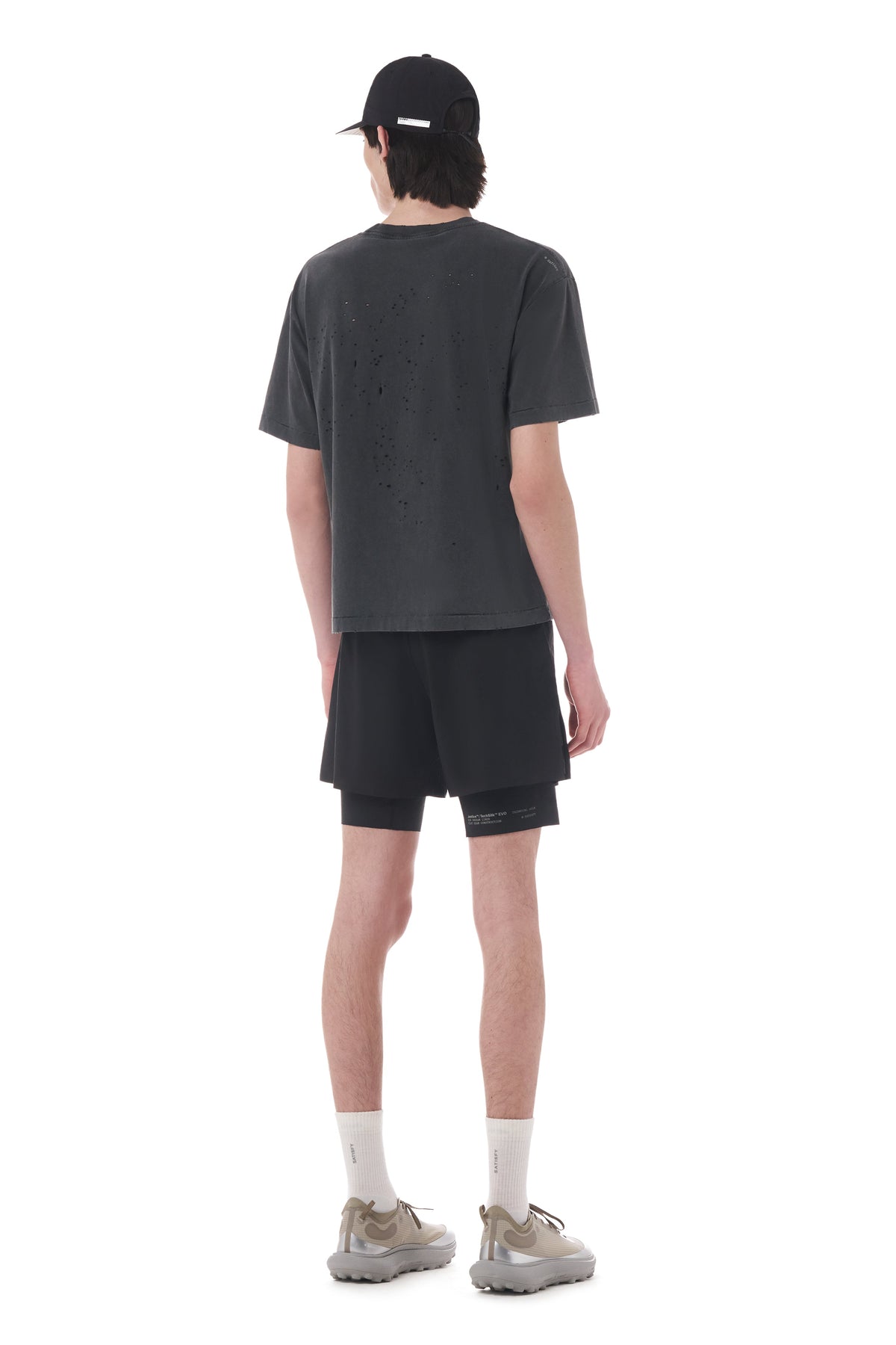 Satisfy MothTech T-Shirt - Aged Black | Aged Black | official 9