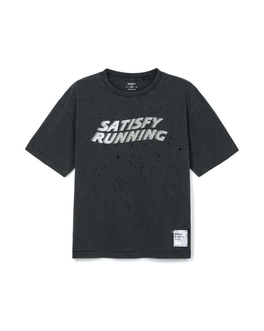 Satisfy MothTech T-Shirt - Aged Black