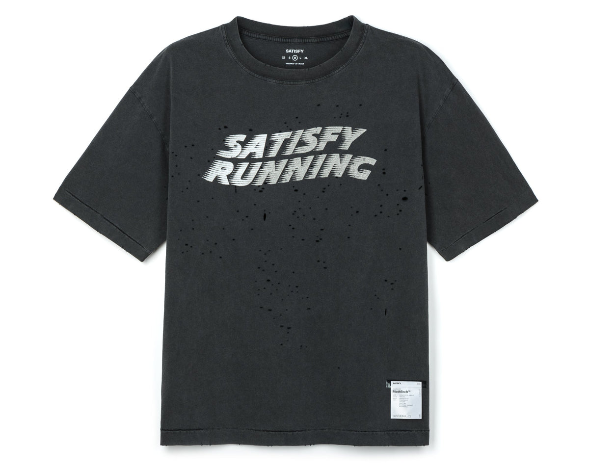 Satisfy MothTech T-Shirt - Aged Black | Aged Black | official 11
