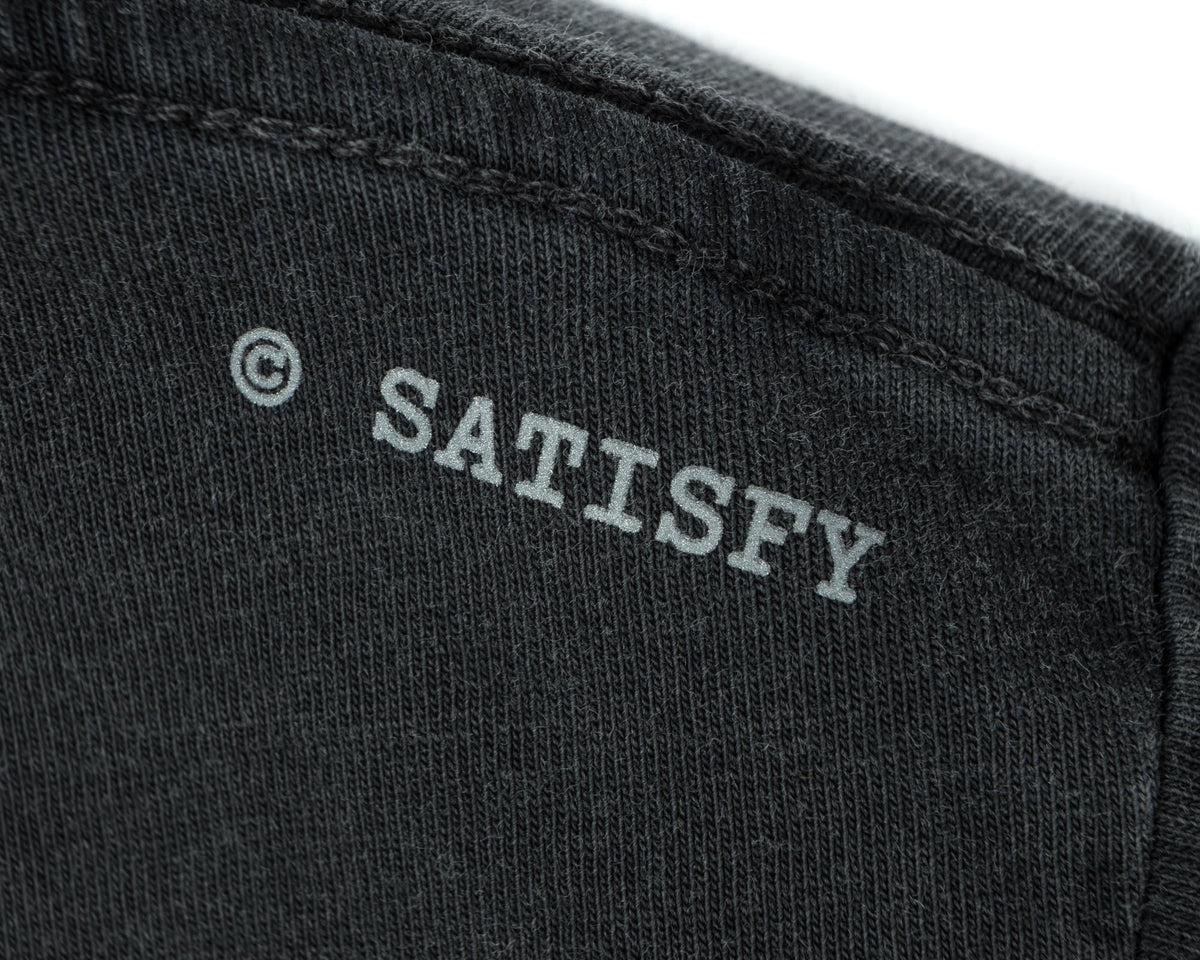 Satisfy MothTech T-Shirt - Aged Black | Aged Black | official 6