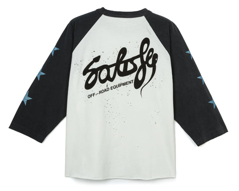 Satisfy MothTech Baseball Tee - Aged Off-White - Aged Off-White - second view