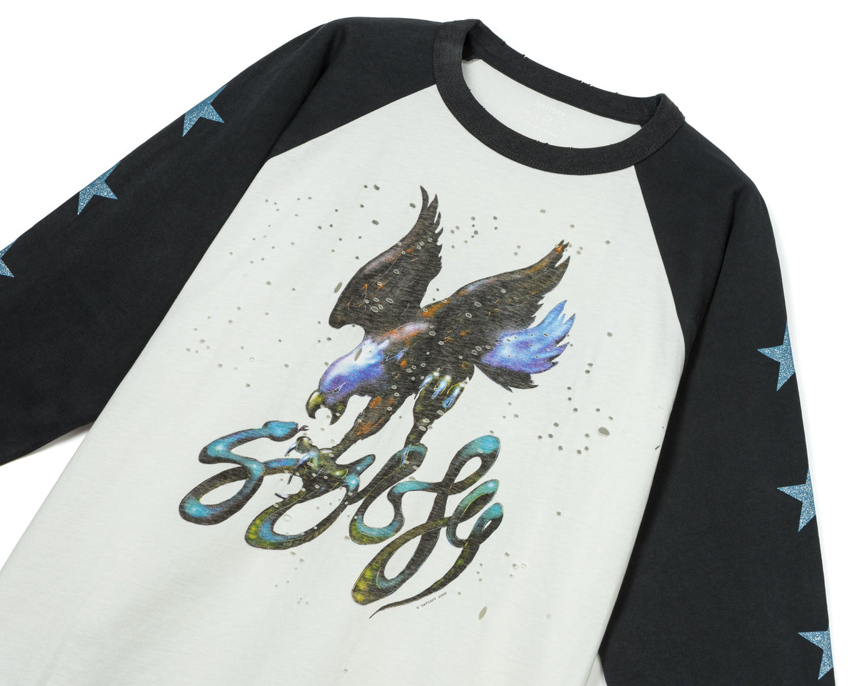 Satisfy MothTech Baseball Tee - Aged Off-White | detail 3