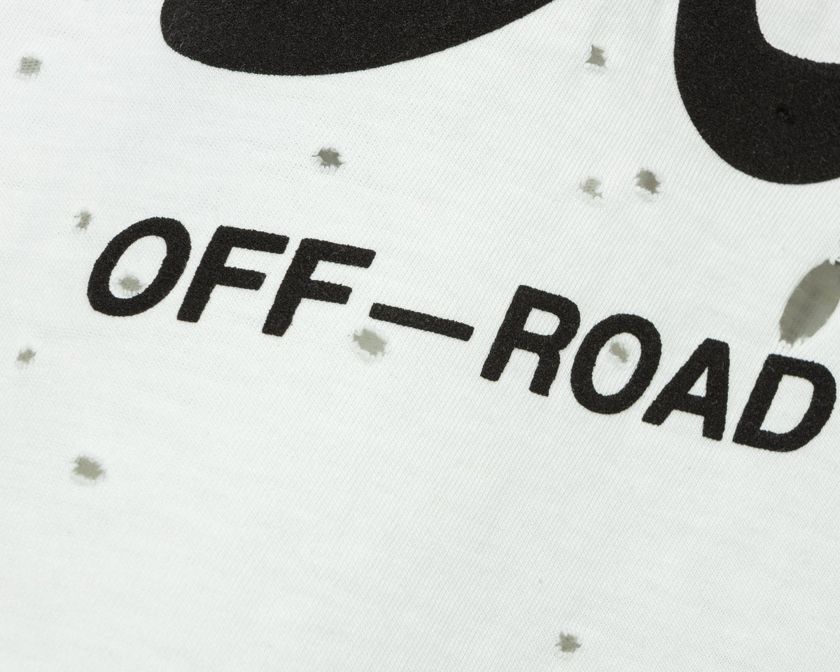Satisfy MothTech Baseball Tee - Aged Off-White | detail 4