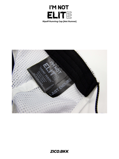 I’M NOT ELITE Ripoff Running Cap [Not Runner]